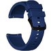 Curea ceas Smartwatch Samsung Galaxy Watch 4, Watch 4 Classic, Gear S2, iUni 20 mm Silicon Midnight